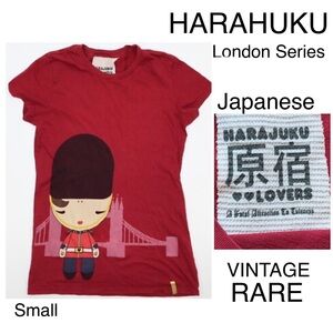 Y2K ⭐️ VINTAGE Harajuku Lovers LONDON collection, RARE & Collector item
